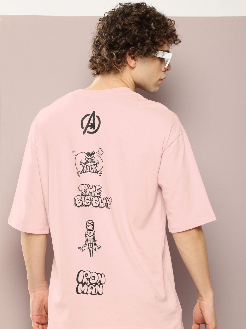 Kook N Keech Men Typography Printed Drop-Shoulder Sleeves Oversized Pure Cotton T-shirt