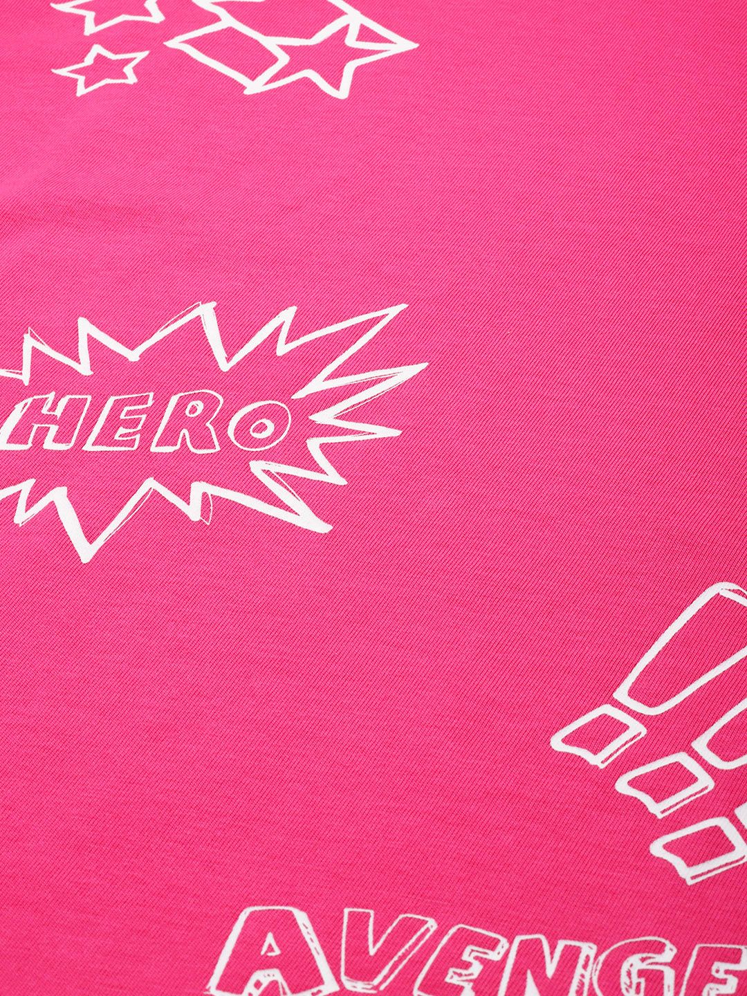 Kook N Keech Men Typography Printed Drop-Shoulder Sleeves Oversized Pure Cotton T-shirt